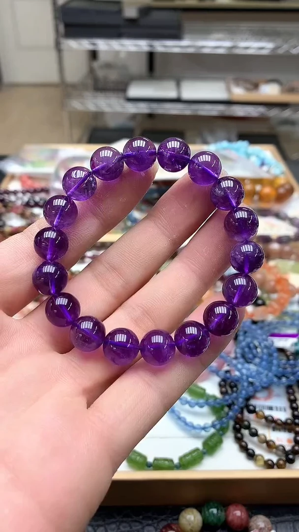 【闪购商品】紫晶手链未镶嵌手链47