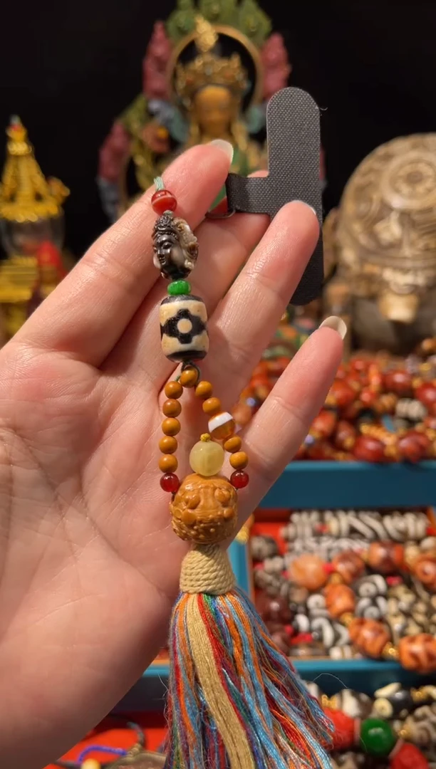 未镶嵌0玛瑙/玉髓ZR012 手机挂