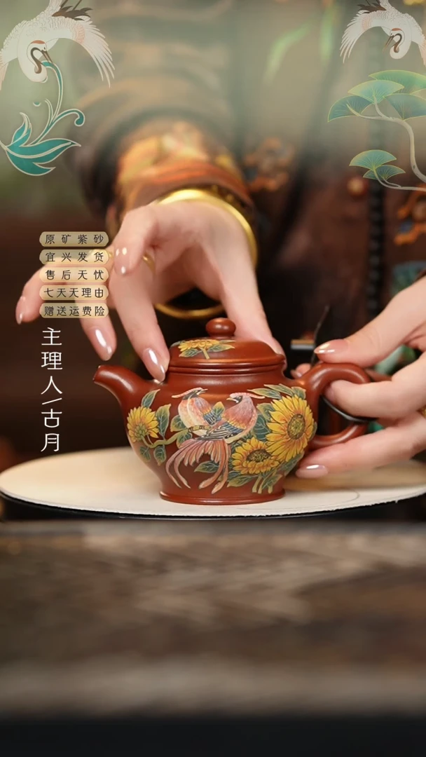 FS950大红袍”向日葵翟鸟“掇只黑金系列