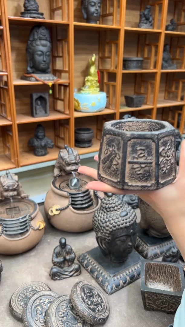 陶土【火山泥】八宝井