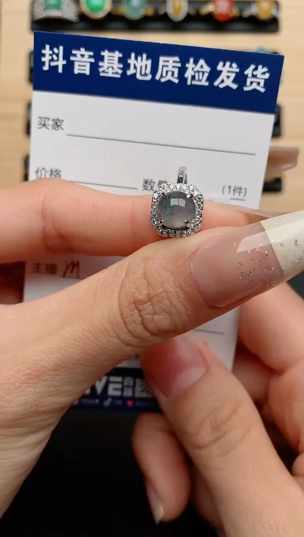 【闪购商品】翡翠戒指银S925镶嵌......