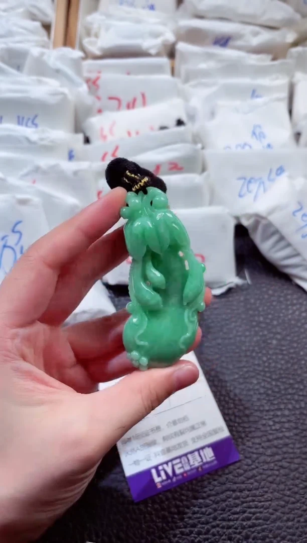 翡翠未镶嵌颈饰00008993