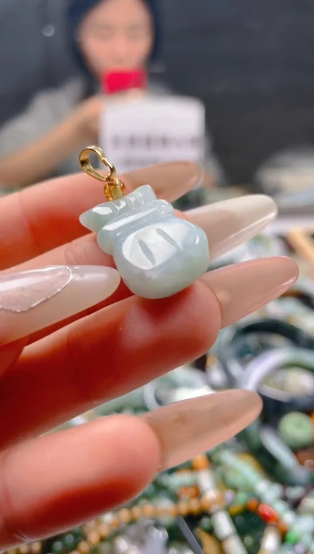 【闪购商品】翡翠颈饰未镶嵌/R/翡翠A货一图一物