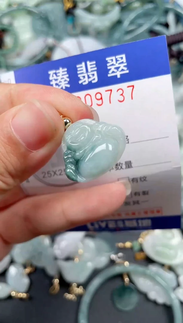 颈饰未镶嵌翡翠.0009737