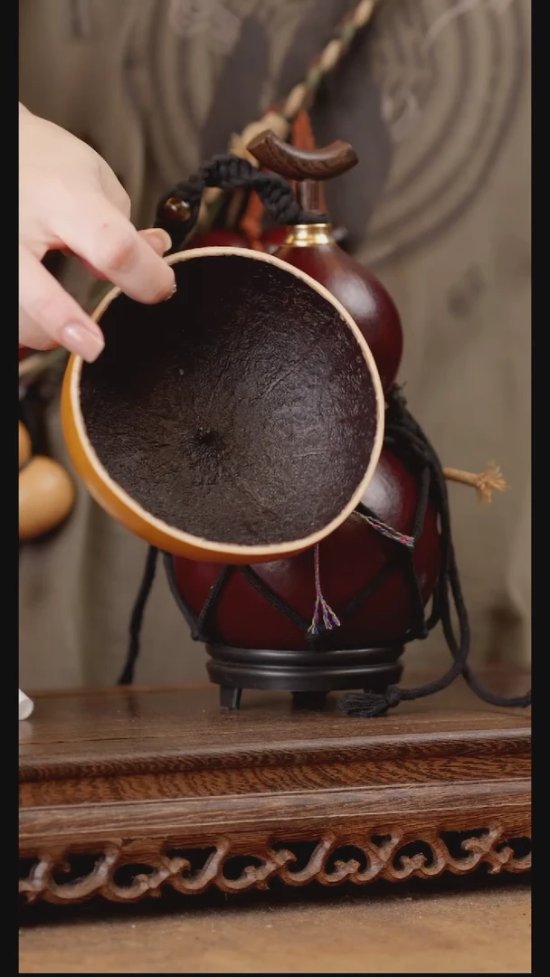 16号精品天然大漆酒葫芦一物一拍~