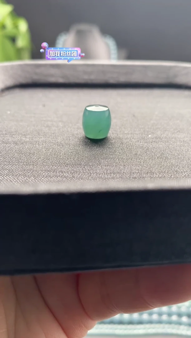 未镶嵌手链翡翠散珠卡10MM老型珠