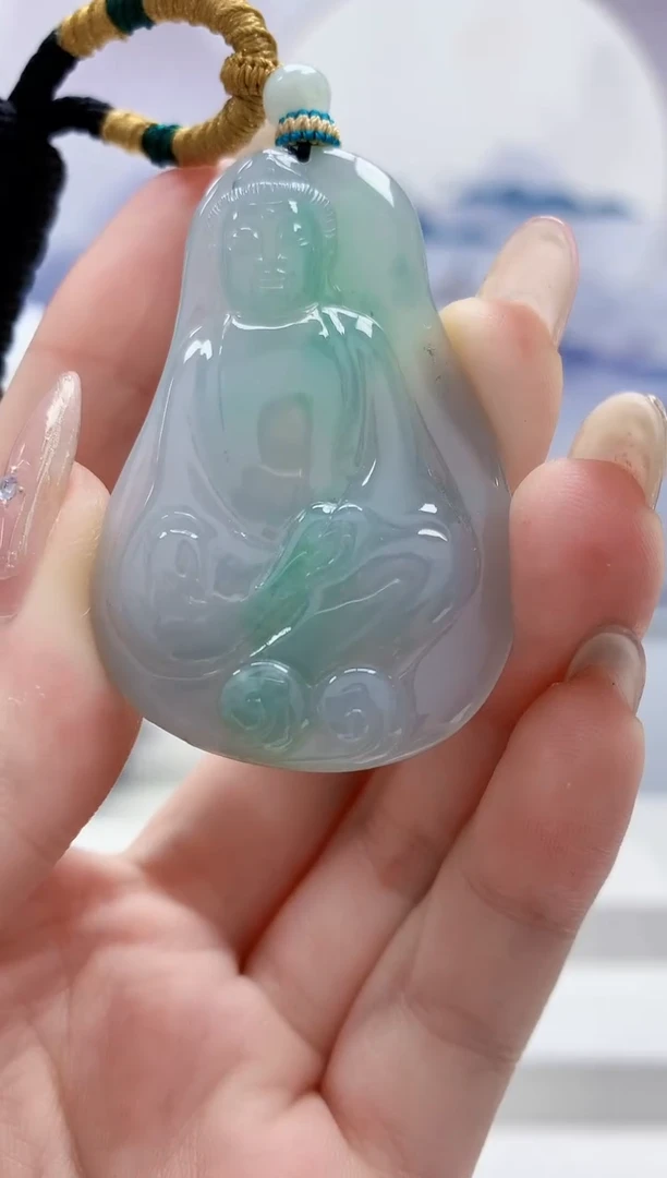 未镶嵌定制翡翠4898jw-毛货挂件153