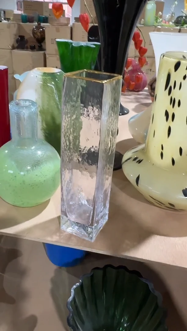 万间家居美物花瓶326透明