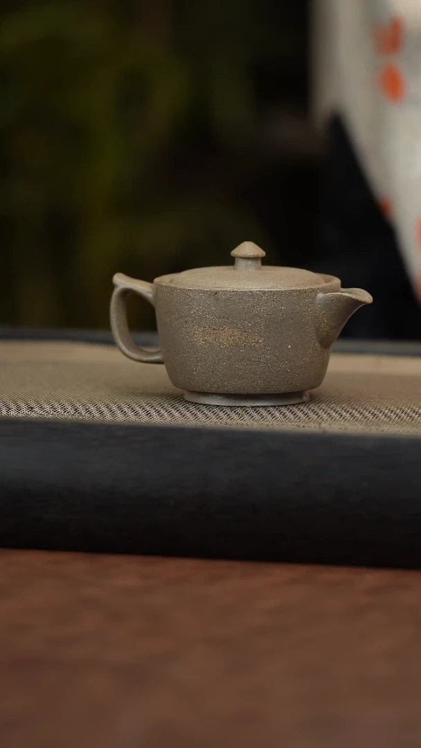 茶壶紫砂120cc原矿宜兴紫砂茶壶