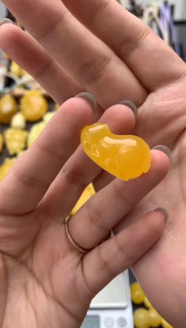 未镶嵌琥珀珠宝奇石041琥珀蜜蜡