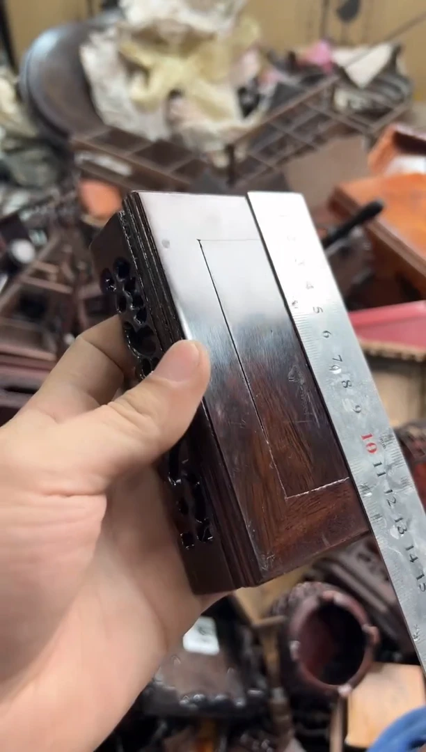 【闪购商品】木724底座摆件花架处理