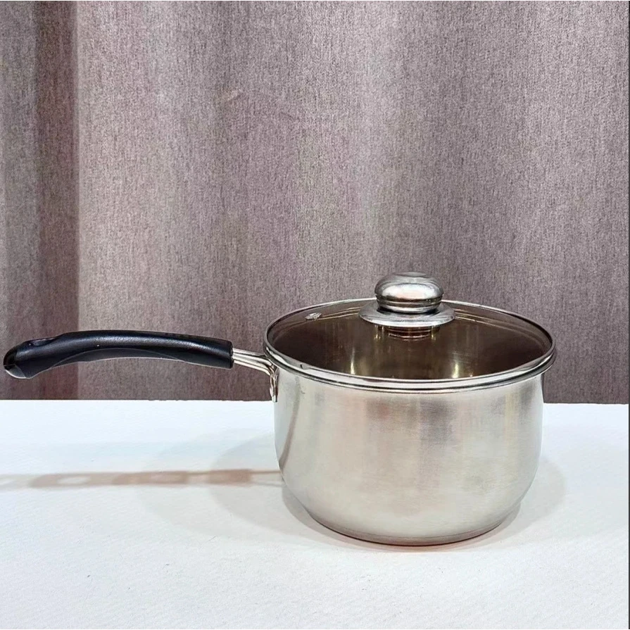 家用小奶锅 不锈钢小奶锅随机发2   电器FL
