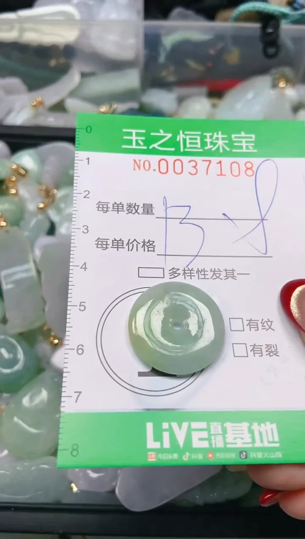 【闪购商品】翡翠颈饰未镶嵌闪购0037108