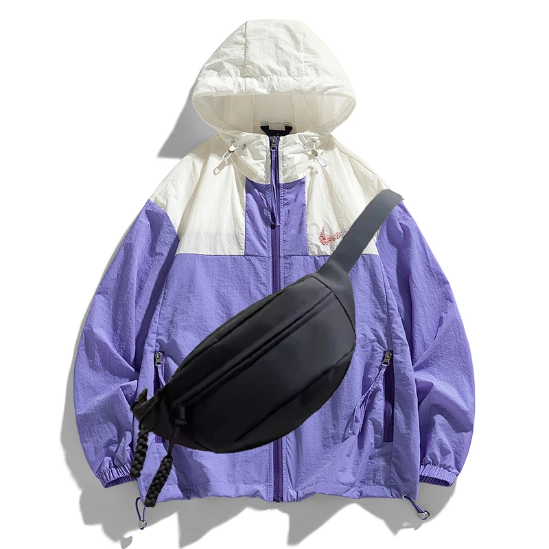 （撤柜清仓）男女同款夏季连帽防晒服百搭不挑人休闲户外upf50+