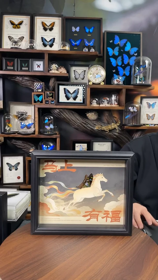 马上有福 10寸欧式框