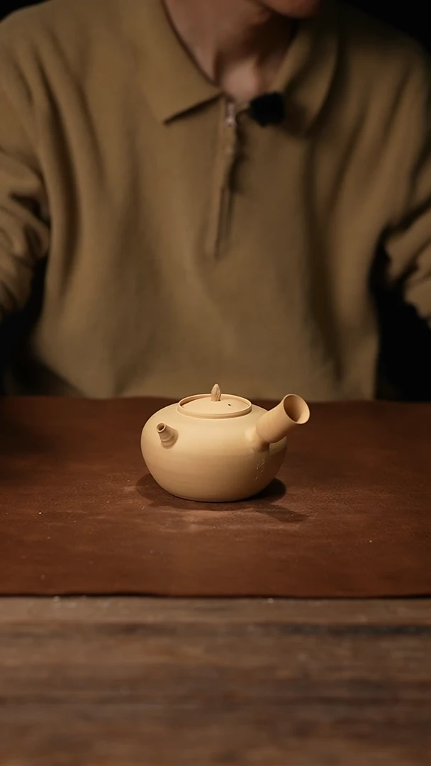 013手拉白泥煮水壶