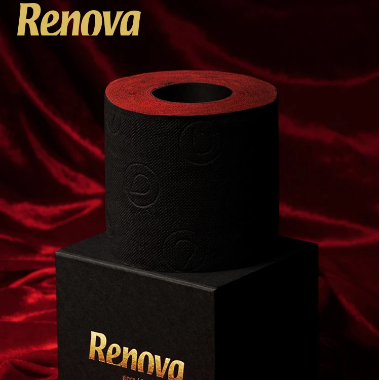 RENOVA檀香红黑魔盒酒店卷纸礼盒