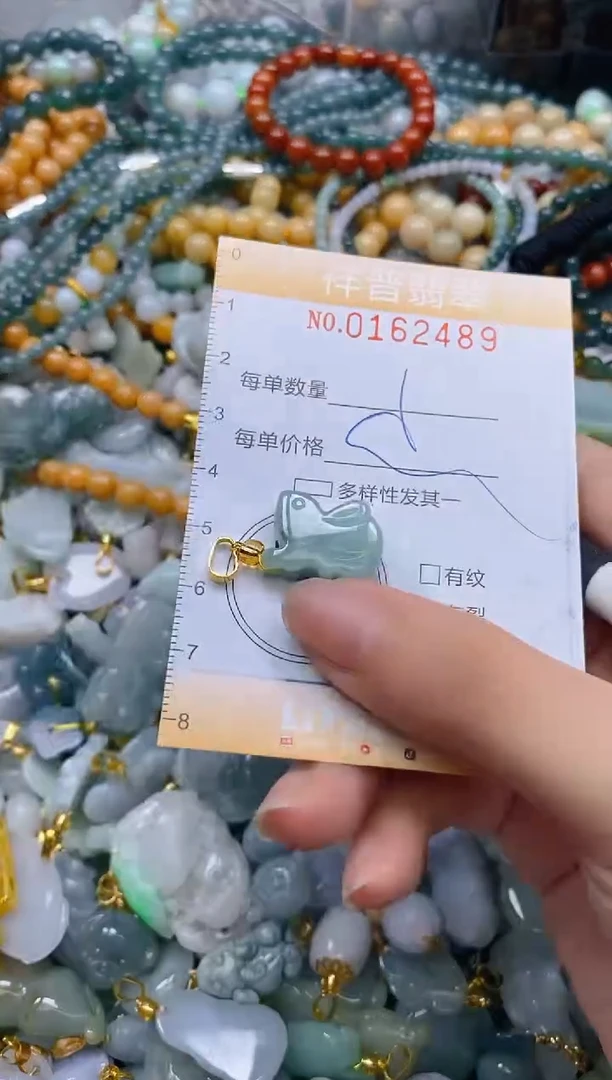 翡翠未镶嵌颈饰闪购0162489多样性发其一