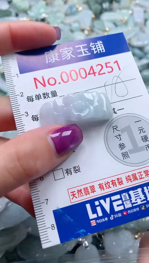 颈饰未镶嵌翡翠4251