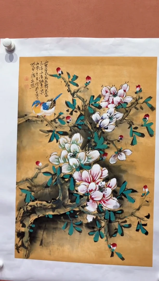 国画师立照老师国画作品