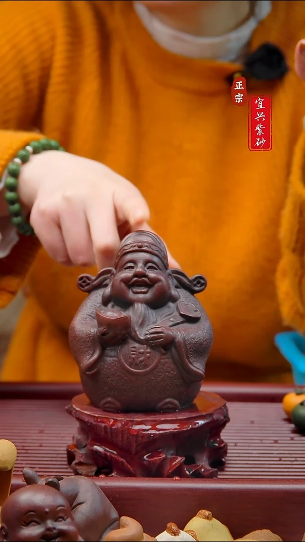 紫砂茶宠宜兴紫砂茶宠摆件