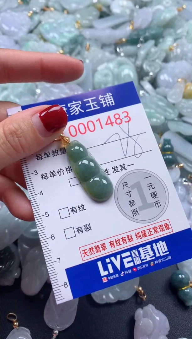 颈饰未镶嵌翡翠1483