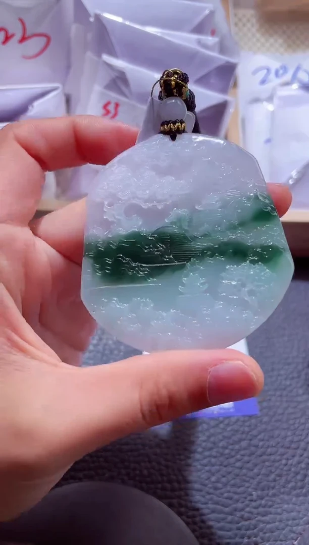 颈饰未镶嵌翡翠00005341