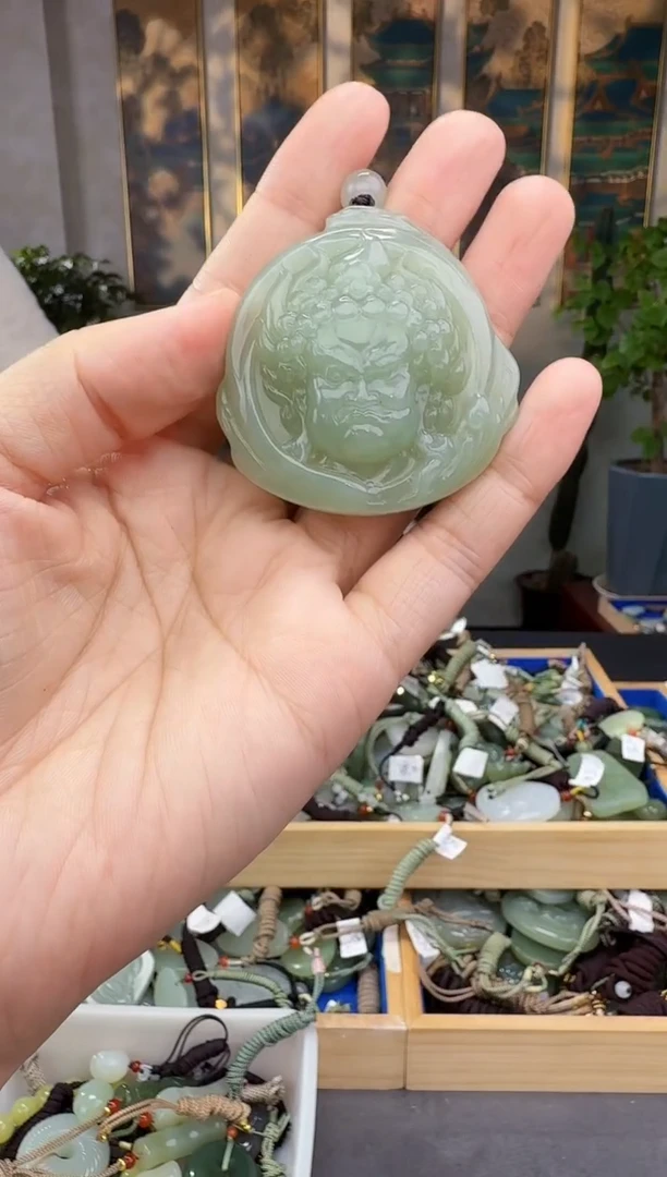 未镶嵌和田玉挂件拍一发一