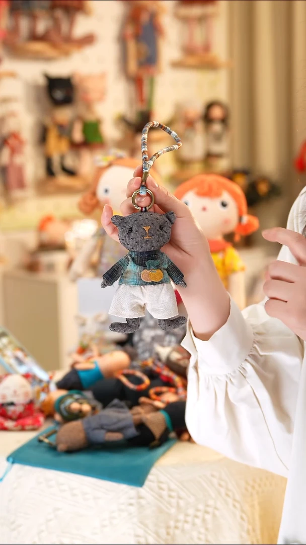 棉暖暖熊（男），礼袋打包