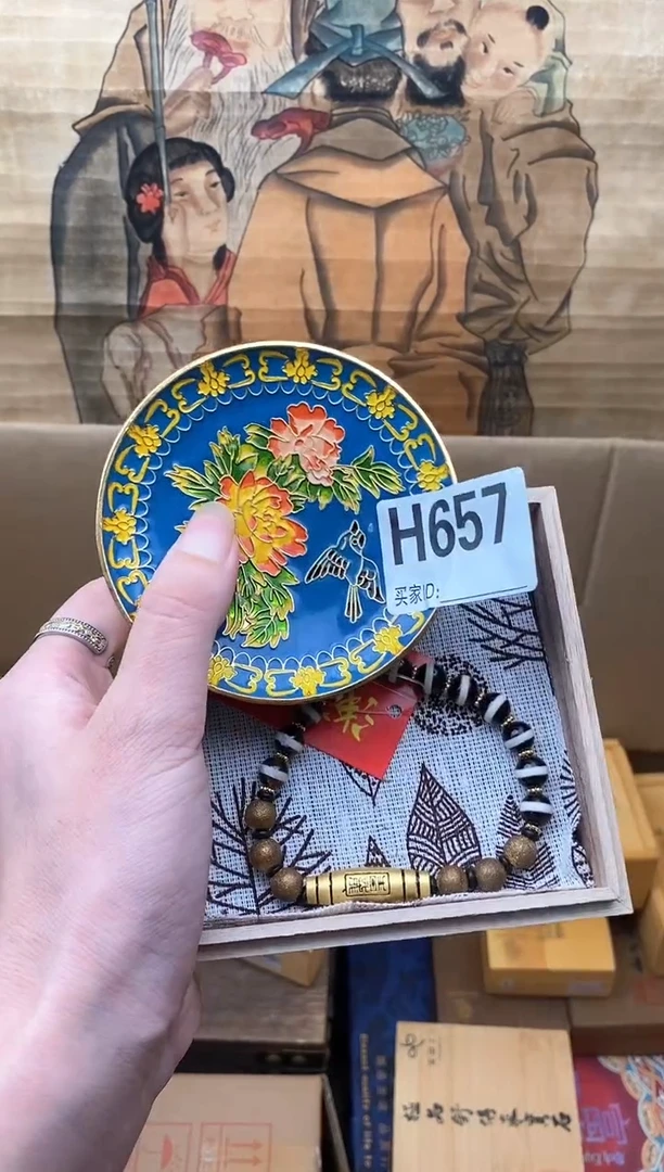 手工艺品琉璃H657琉璃手工艺品瓷器手串多样性发一