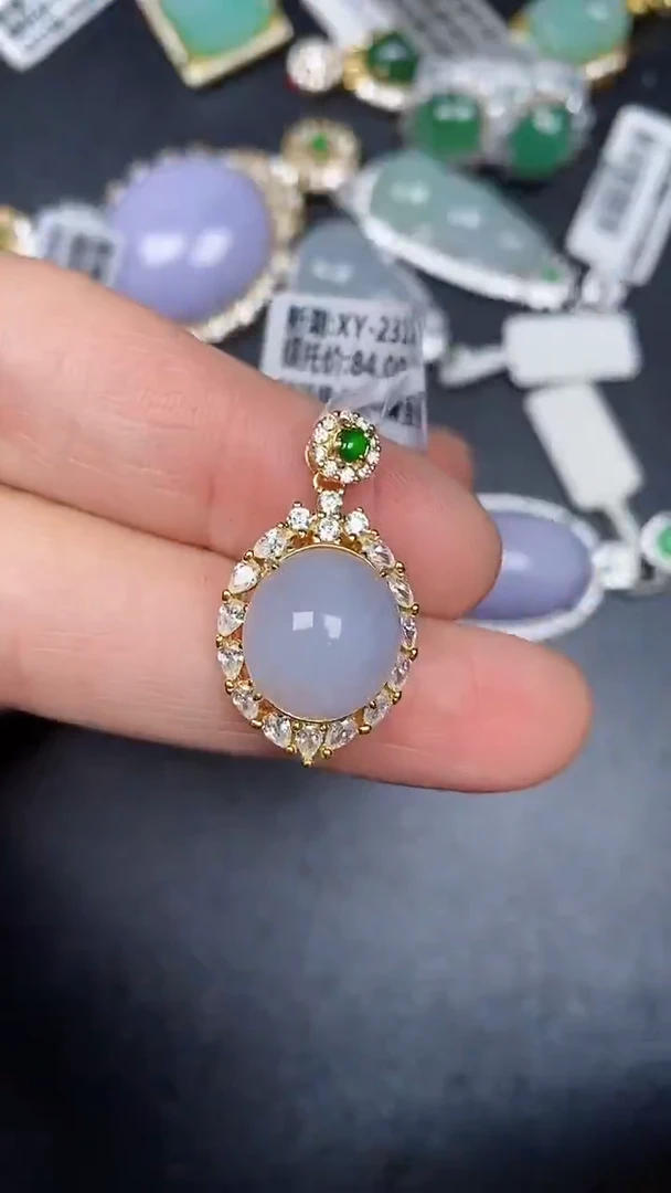 银S925镶嵌戒指翡翠2000