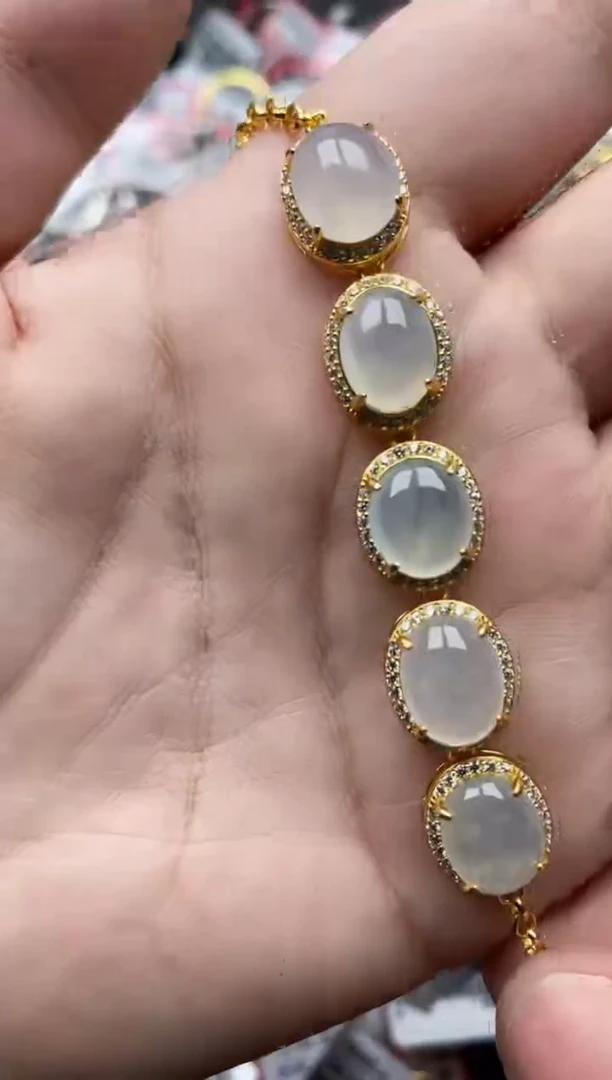 【闪购商品】翡翠戒指银S925镶嵌888888---3