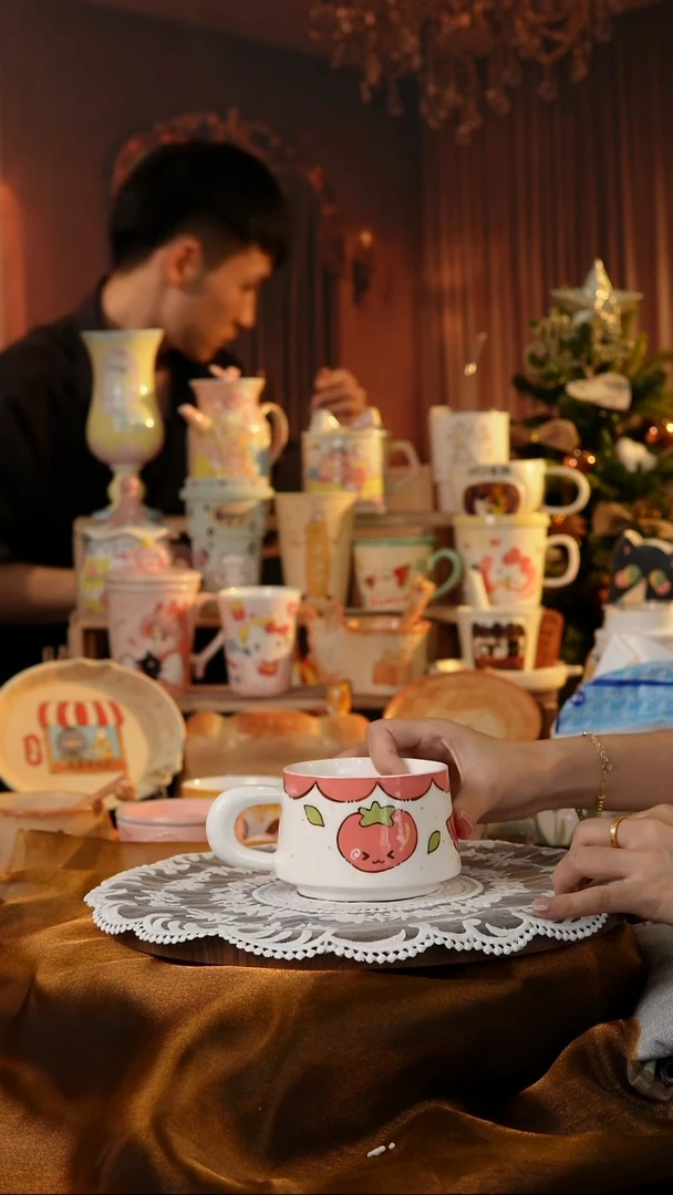 陶瓷便携款手工手绘景德镇陶瓷