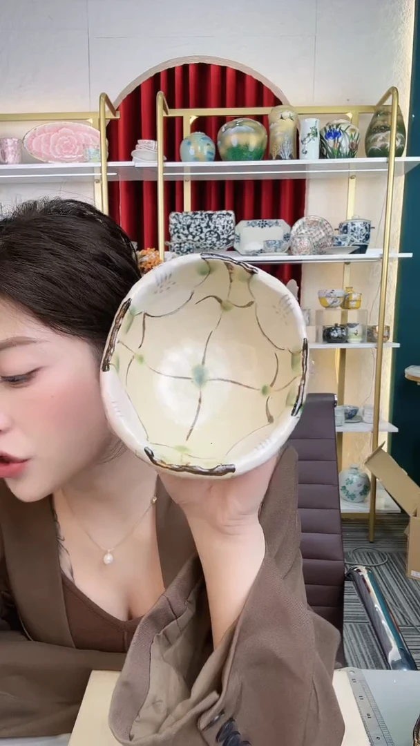 盘唐草山茶花13cm钵一个