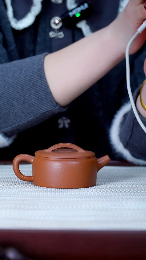 【闪购商品】紫砂茶壶小红泥汉瓦微瑕
