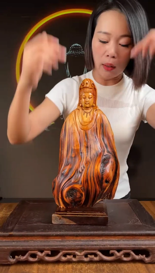 柏木（崖柏）手工摆件,先抢先得! 编号:29