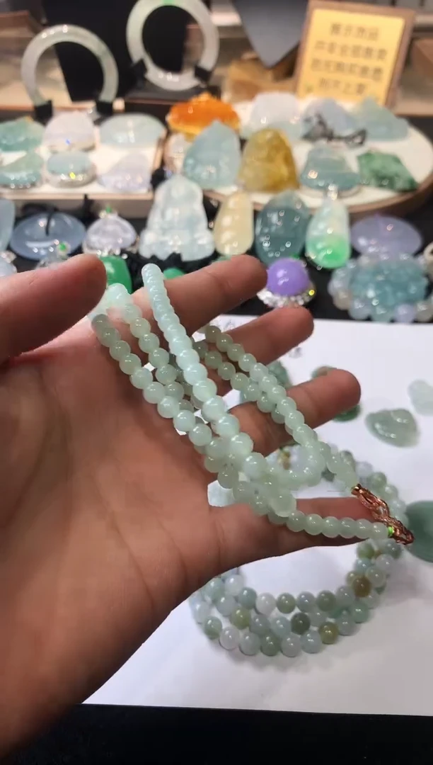 未镶嵌定制翡翠沃**耶  5022毛货不退不换