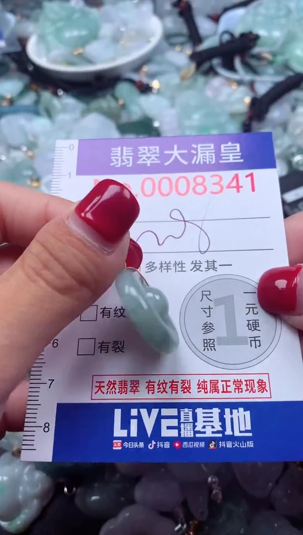 颈饰未镶嵌翡翠8341