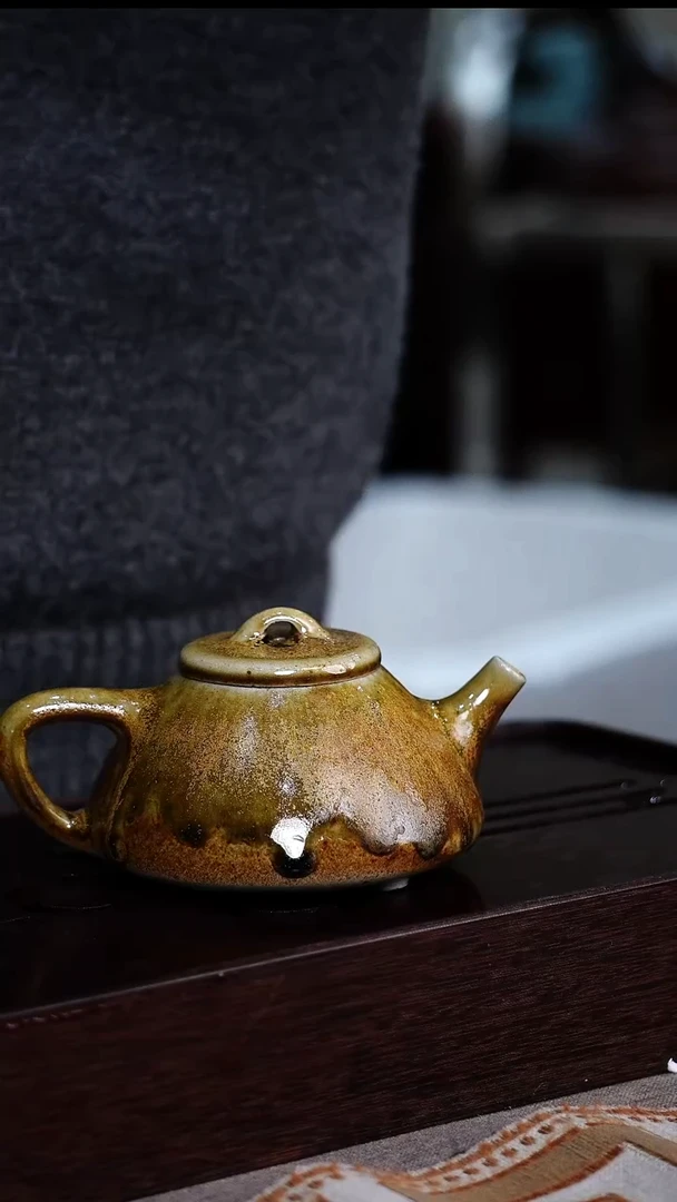 茶壶紫砂宜兴柴烧紫砂壶