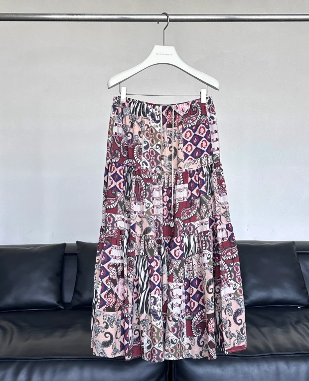 【ZHEN】BQ329 2025新款半裙显瘦遮肉小众设计款