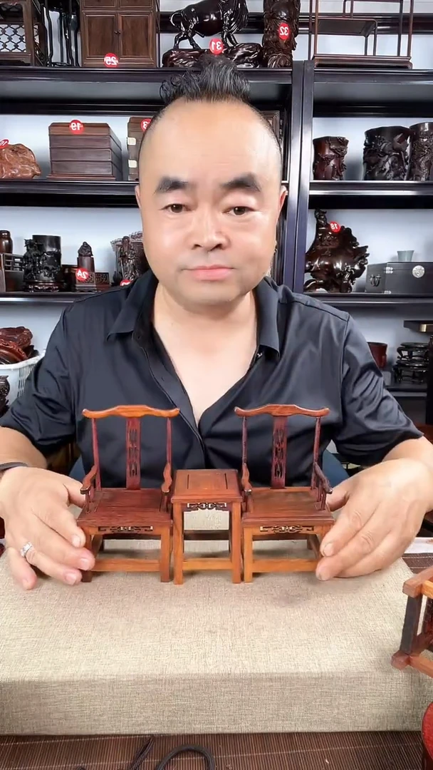 木官帽椅 老李红木工艺品