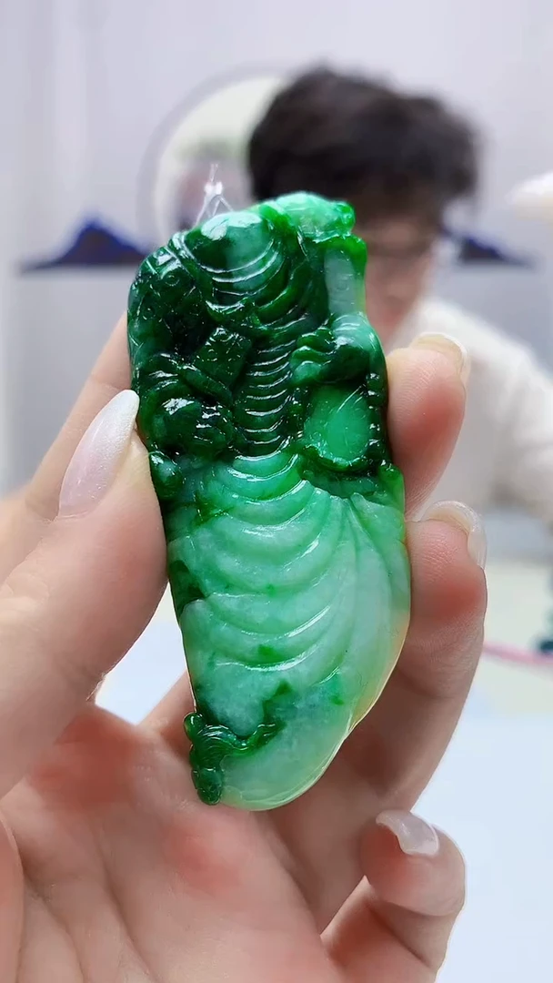 定制翡翠未镶嵌4688ms-毛货60人物