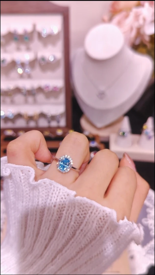 合金无蓝色戒指