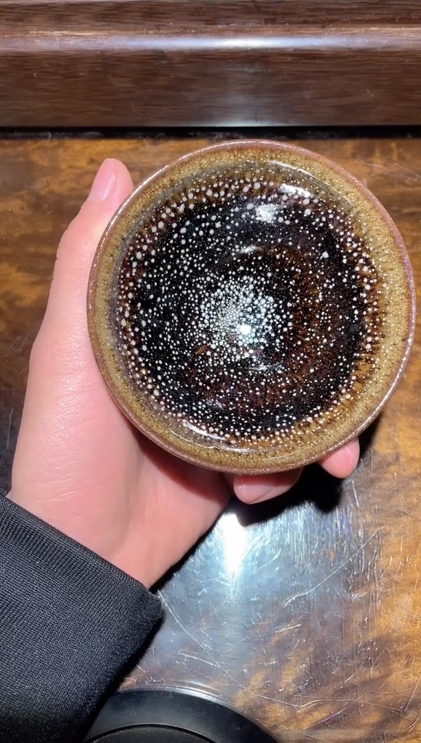 【闪购商品】茶盏名家徐亚凤建盏（带证书礼盒）