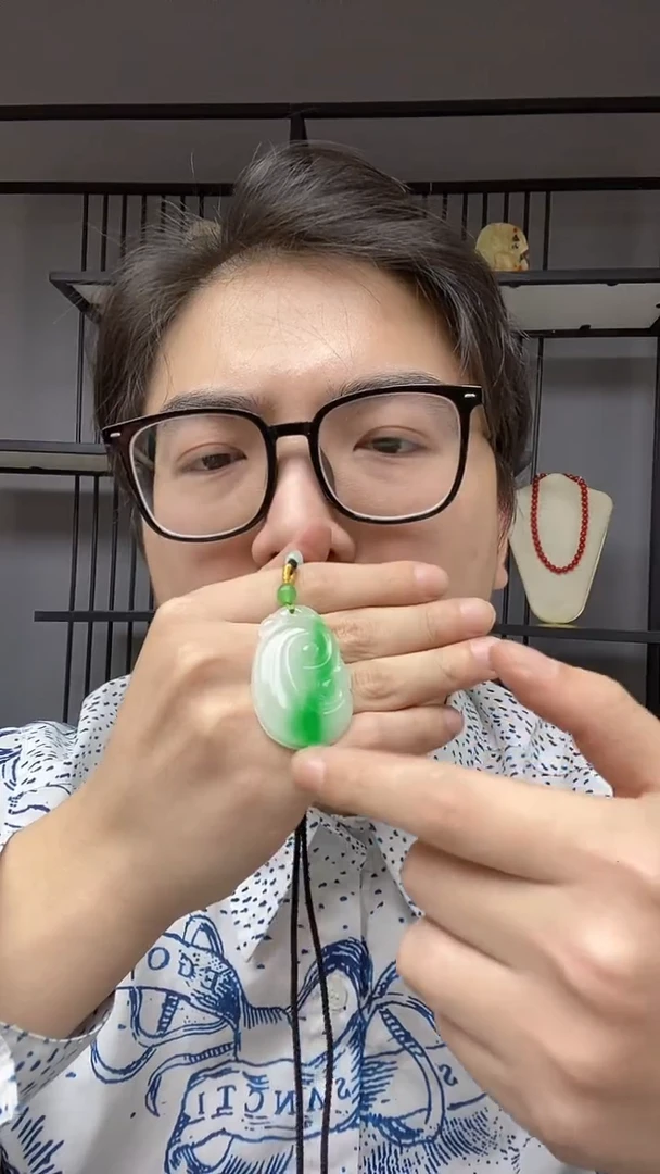 【闪购商品】翡翠颈饰合金如意