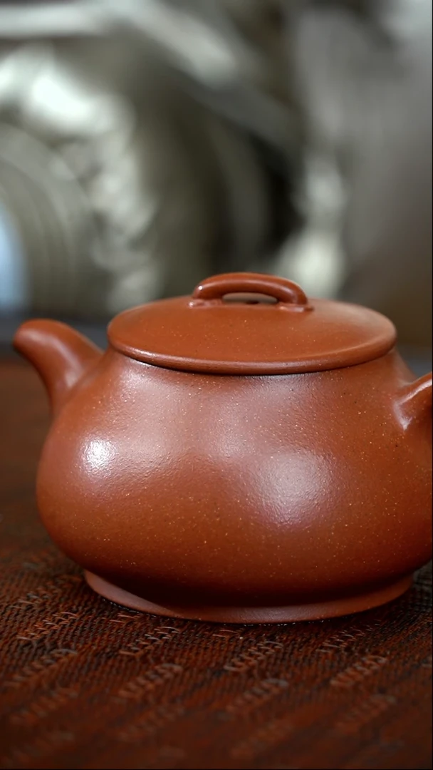 【闪购商品】紫砂茶壶红降坡儒相微瑕不退不换