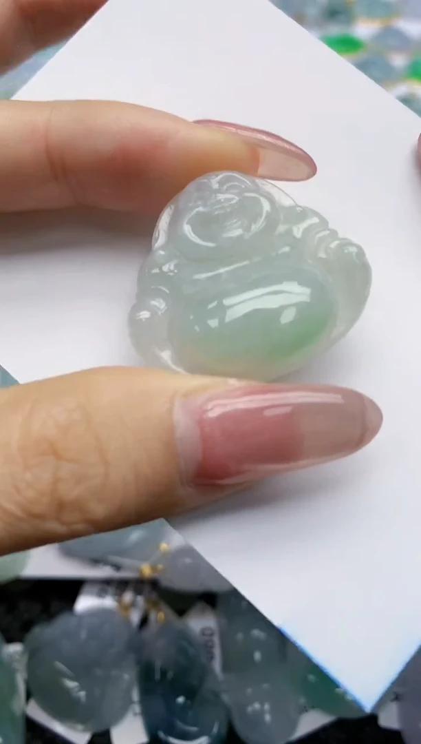 【闪购商品】翡翠挂件未镶嵌天然翡翠A货
