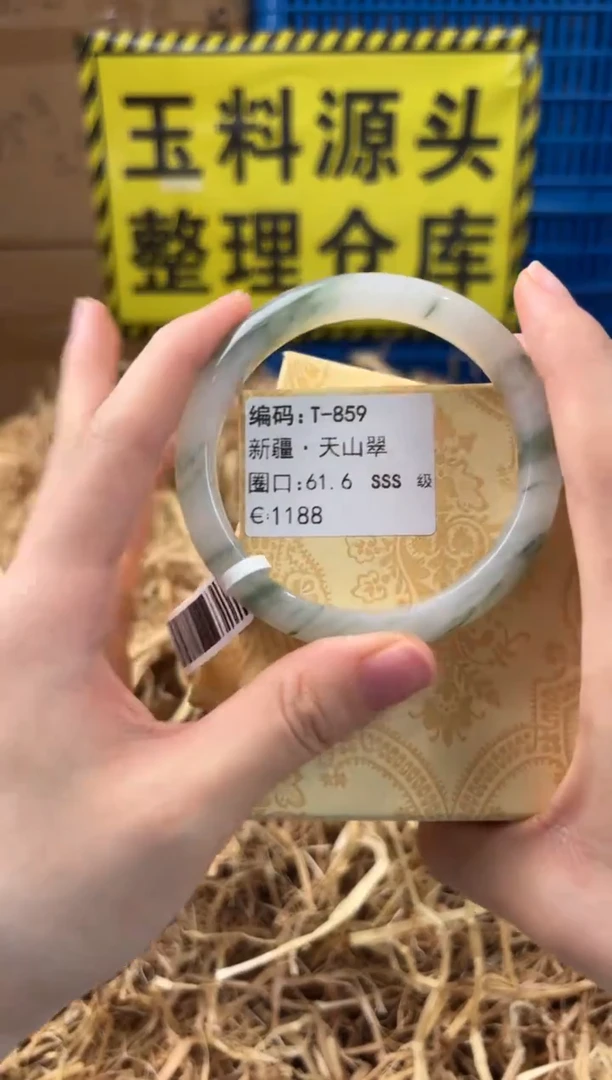 未镶嵌手镯石英质玉T-859