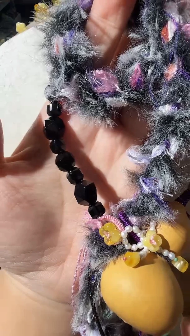 手链琥珀未镶嵌琥珀珍珠手机挂