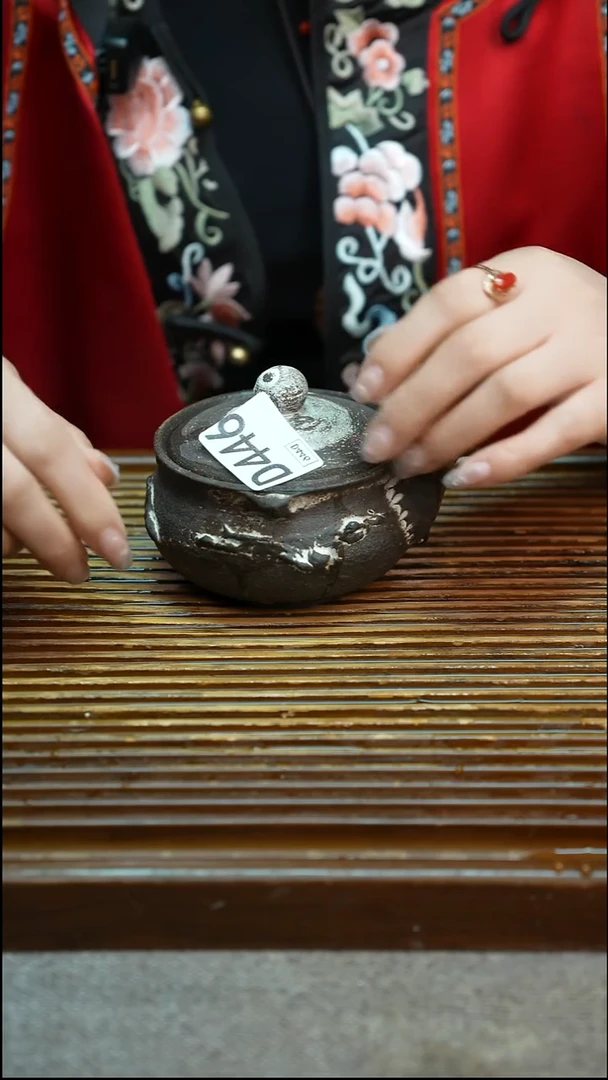 万古烧粗陶手工手做茶具